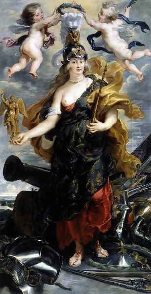 Marie de Medicis as Bellona 1622-25 - view 1
