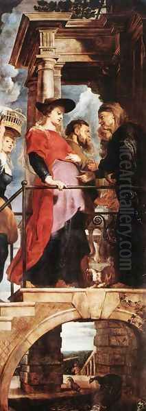 Descent from the Cross (left wing) 1612-14 - view 1