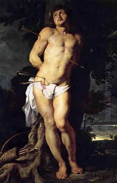 St Sebastian c. 1614 - view 1