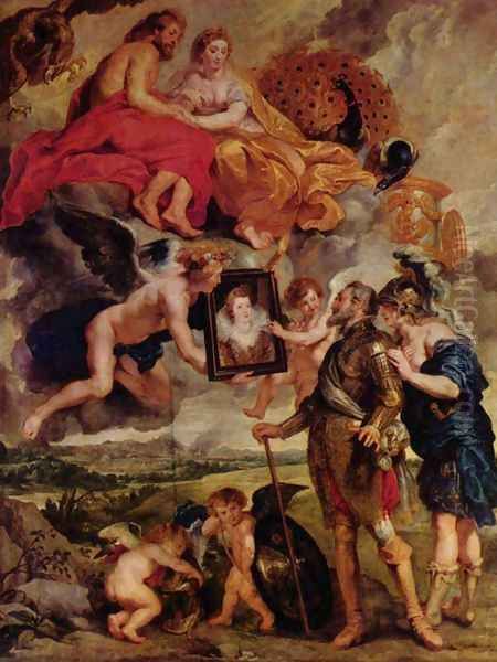 Henry IV Receives the Portrait - view 1