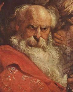 The Adoration of the Magi (detail-2) 1624