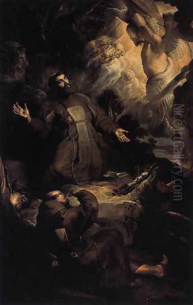 The Stigmatization of St Francis c. 1616 - view 1