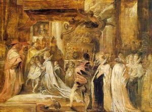 The Coronation of Marie de' Medici by (studio of) Rubens, Peter Paul