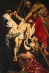 Descent from the Cross 3 by (studio of) Rubens, Peter Paul