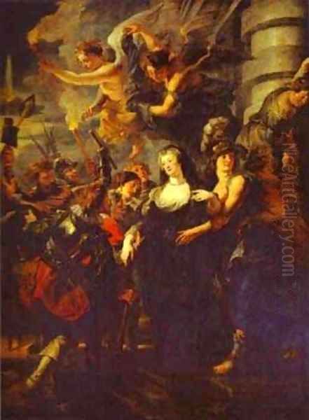 The Flight From Blois 1621-1625 - view 1