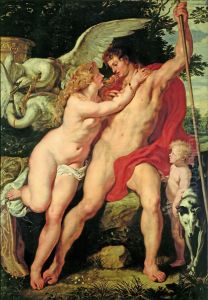Venus and Adonis by (studio of) Rubens, Peter Paul
