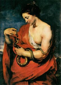 Cleopatra by (studio of) Rubens, Peter Paul