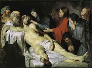 The Lamentation c 1613 1614 by (studio of) Rubens, Peter Paul