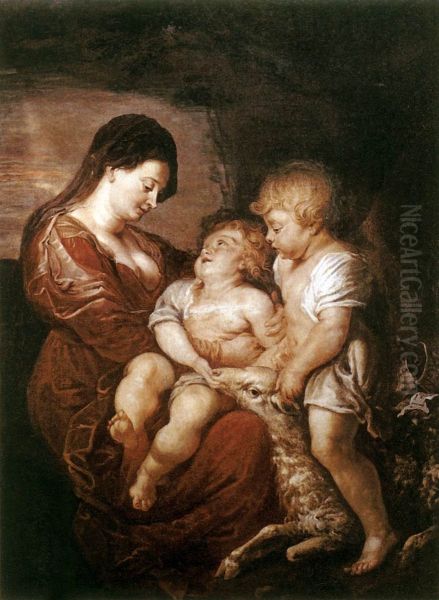 Virgin and Child with the Infant St John - view 1