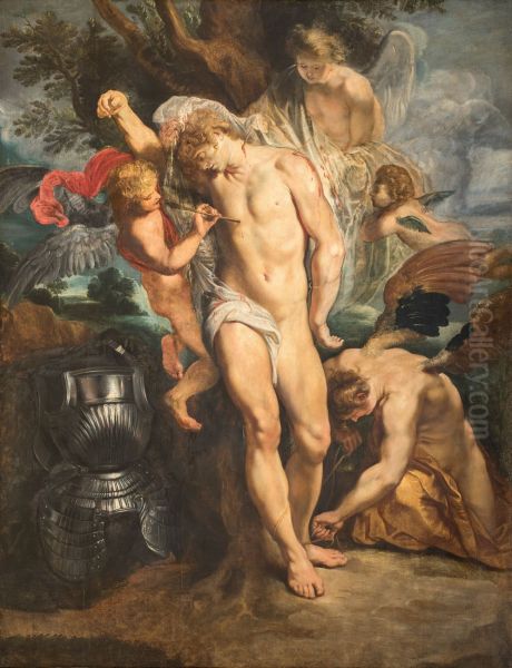The Martyrdom of St Sebastian - view 1