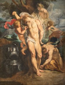 The Martyrdom of St Sebastian by (studio of) Rubens, Peter Paul