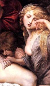 The Deposition (detail) by (studio of) Rubens, Peter Paul