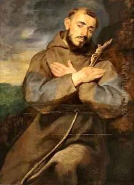 St Francis in Meditation - view 1