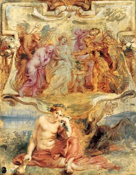Henry IV seizes the Opportunity to conclude Piece 1628 - view 1