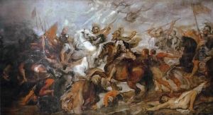 Henry IV at the Battle of Ivry by (studio of) Rubens, Peter Paul