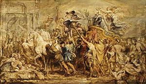The Triumph of Henry IV sketch 1627