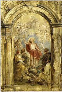 The Glorification of the Eucharist probably ca 1630