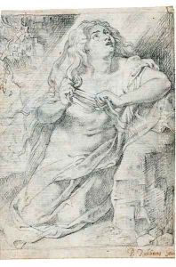 The Penitent Magdalene by (studio of) Rubens, Peter Paul