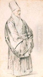 Portrait of Nicolas Trigault S.J. in Chinese costume
