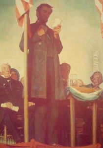 Abraham Delivering the Gettysburg Address