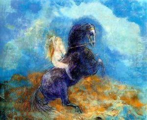 Brunhild Aka The Valkyrie by Odilon Redon