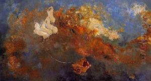 Apollos Chariot4 by Odilon Redon