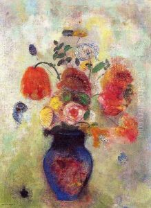 Bouquet Of Flowers2 by Odilon Redon