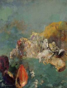 Saint George And The Dragon by Odilon Redon