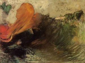 The Death Of Ophelia by Odilon Redon