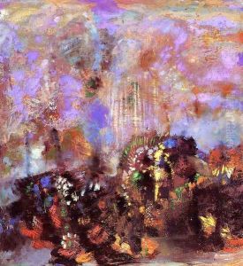 Composition Flowers by Odilon Redon