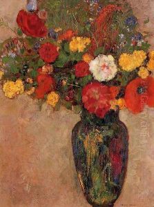 Vase Of Flowers3 by Odilon Redon