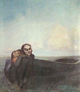 The Angel Of Destiny by Odilon Redon