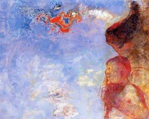 The Fallen Angel by Odilon Redon