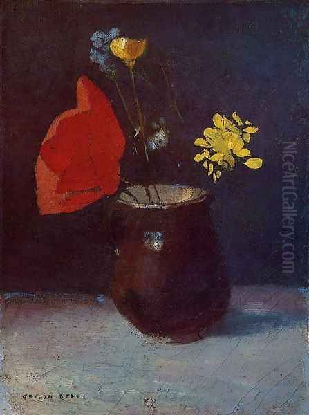Pitcher Of Flowers - view 1