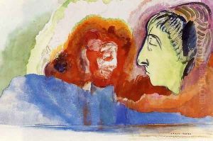 Dantes Vision by Odilon Redon