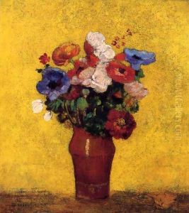 Flowers5 by Odilon Redon