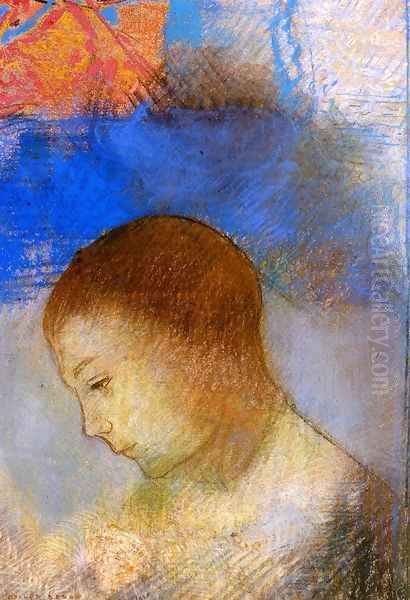 Portrait Of Ari Redon In Profile - view 1