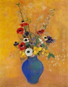 Vase Of Flowers7 by Odilon Redon