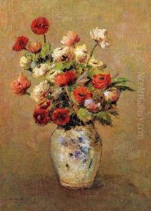 Bouquet of Flowers I by Odilon Redon