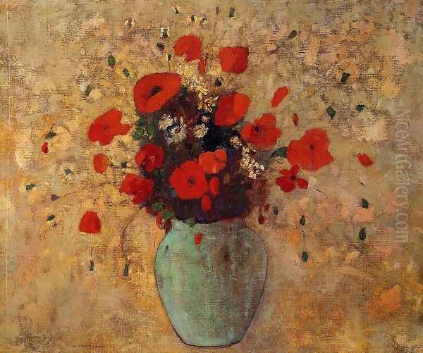Vase Of Poppies - view 1