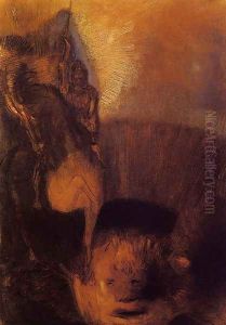 Saint George by Odilon Redon