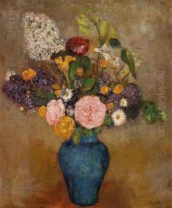 Vase Of Flowers6 by Odilon Redon