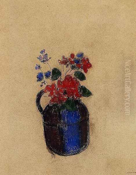 Small Bouquet In A Pitcher - view 1