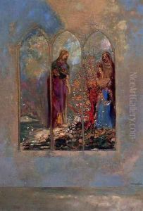 The Window by Odilon Redon