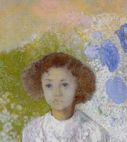 Portrait Of Genevieve De Gonet As A Child - view 1