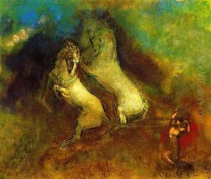 The Chariot Of Apollo3 by Odilon Redon