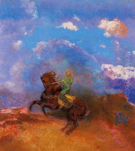 The Green Horseman - view 1