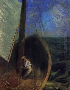 The Boat2 by Odilon Redon