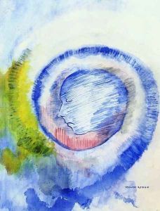 Profile by Odilon Redon