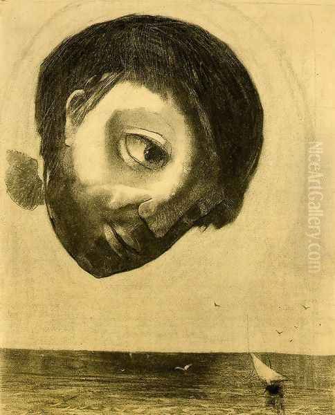 Guardian Spirit of the Waters by Odilon Redon